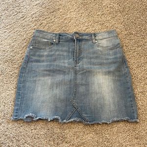 Jean Mini Skirt Size 9